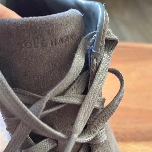 Cole Haan women’s Gray High-Top Sneakers size 7.5 - Picture 7 of 8